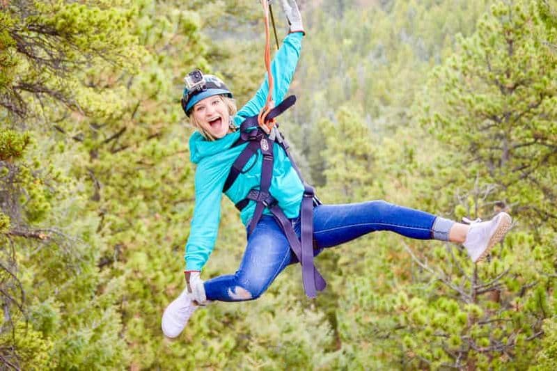 Denver : 6-Zipline Rocky Mountains Adventure Tour