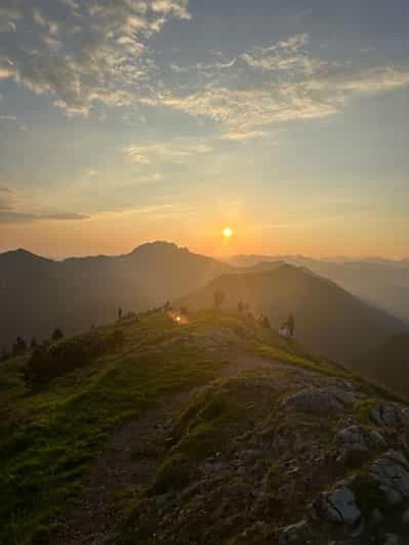 Sunrise Randonnée sur le Jochberg (Bavière)