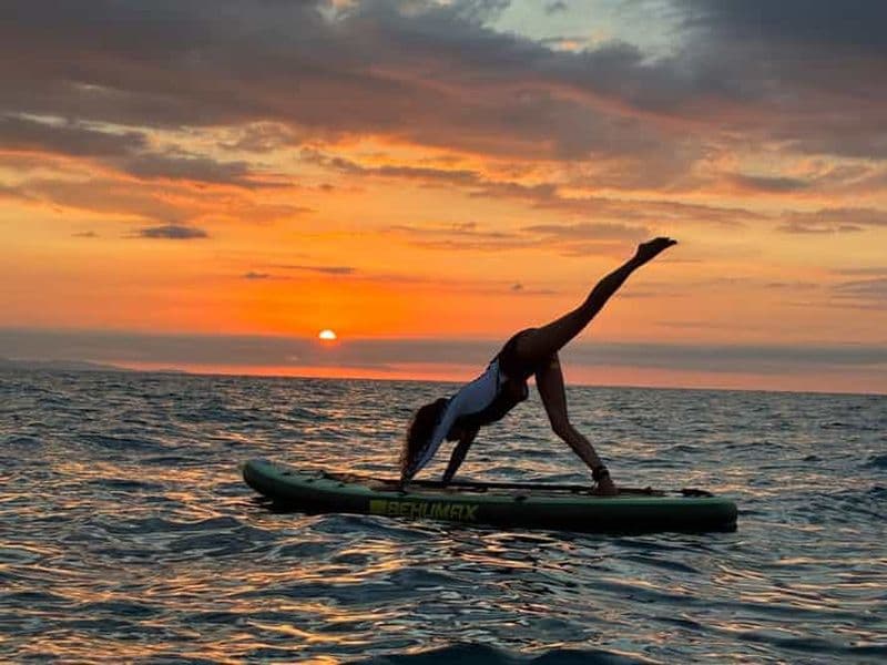 Barcelone : paddle surf au lever ou au coucher du soleil avec photos