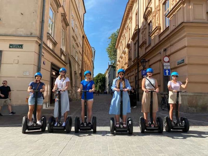 Cracovie : 1 heure de location de Segway avec séance de photos