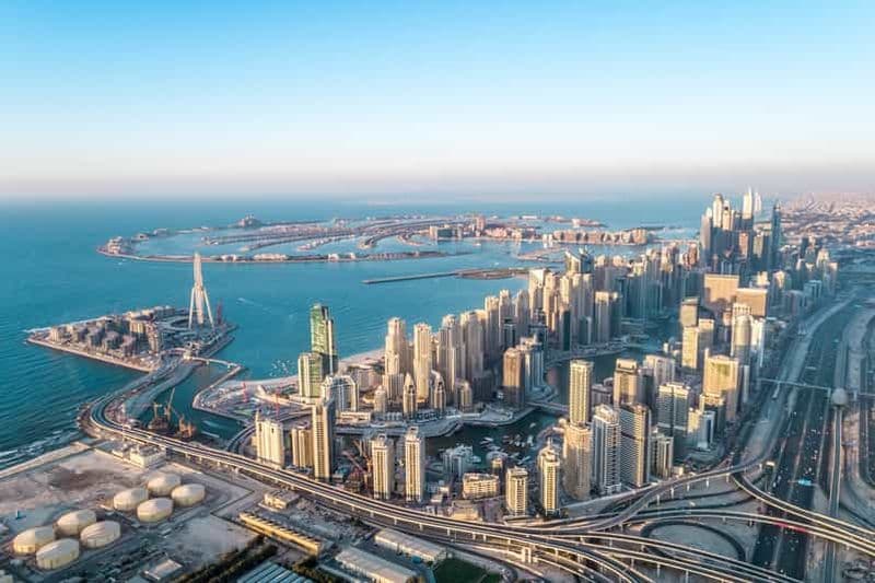 Dubaï : Vol en hélicoptère de 17 minutes au-dessus du Palm Jumeirah