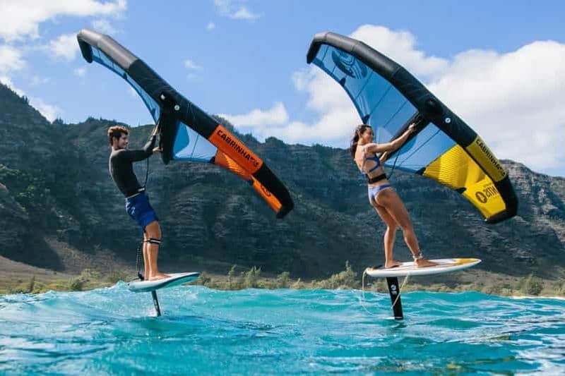 Billet Koh Phangan : expérience de 1 heure de wingfoil et de wing SUP
