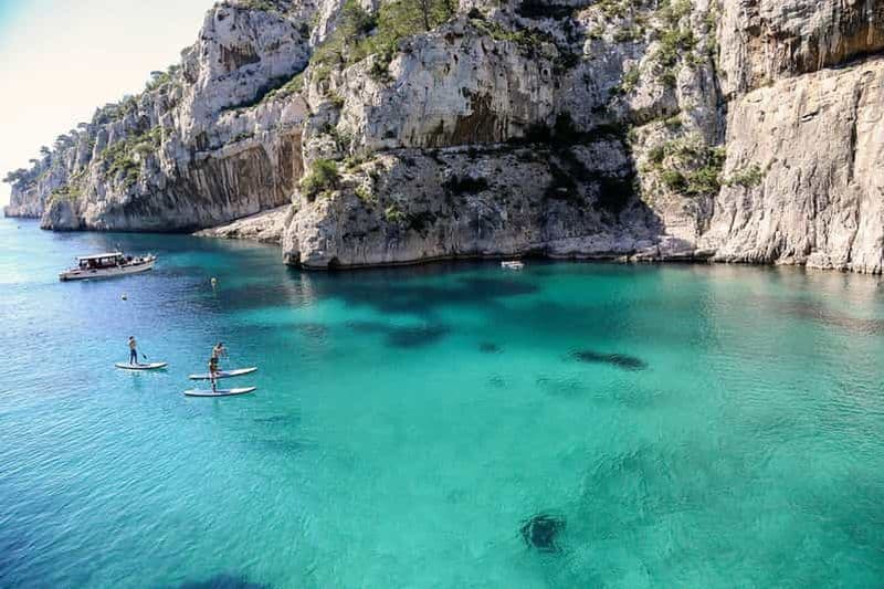 Cassis : Stand Up Paddle dans le parc national des Calanques