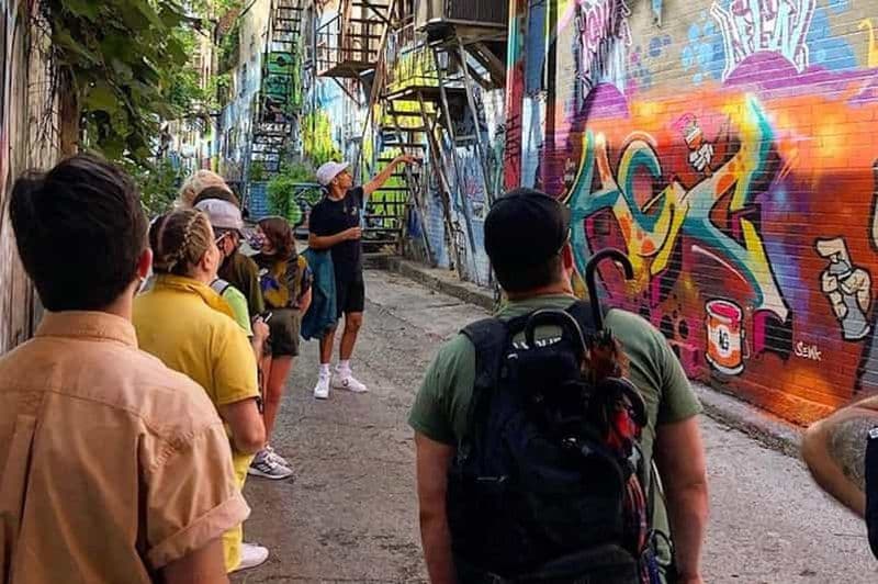 Montréal : La visite à pied des murales originales et de l'art de la rue
