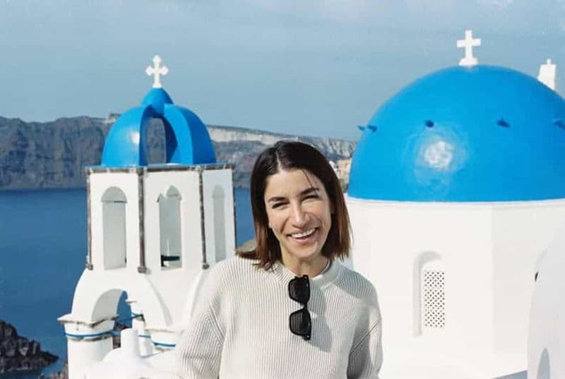 Santorin : visite guidée à pied du lever du soleil à Oia avec un guide local