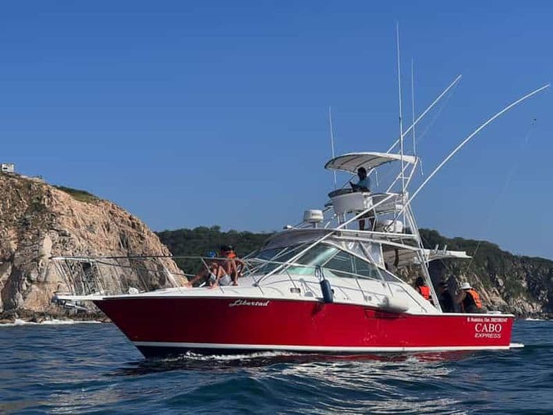 Au départ de Huatulco : Pêche sportive en yacht de luxe