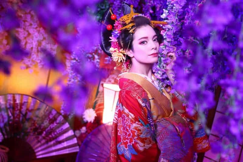 Tokyo : studio de photographie privé en kimono de luxe