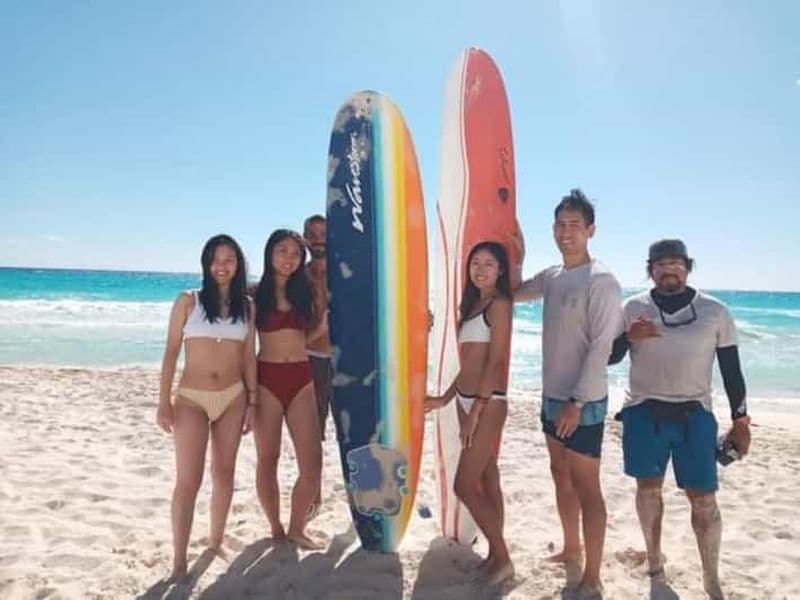 Billet Cancun : Cours de surf au cœur de la zone hôtelière