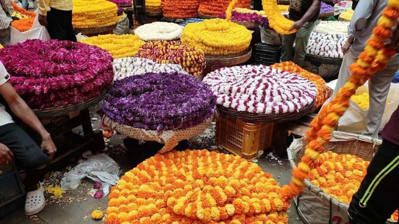 Experience Bangalore - Visite à pied de la ville en soirée et visite du marché