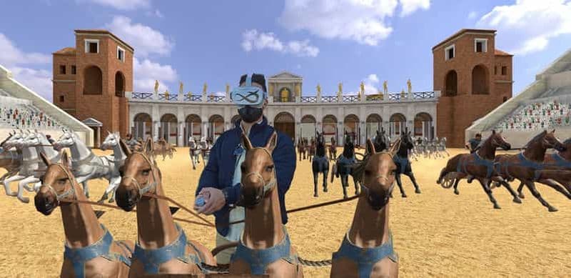 Rome : jeu en réalité virtuelle Circus Maximus