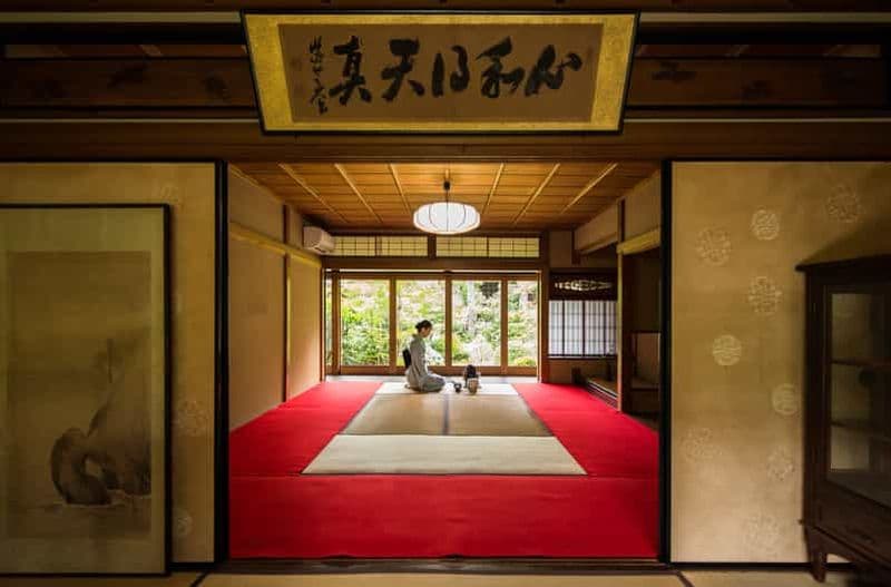 Billet Kyoto : Cérémonie de thé privée avec vue sur le jardin