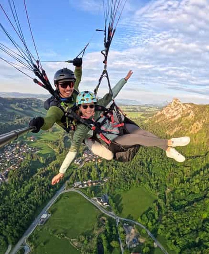 Salzbourg : expérience de parapente en tandem avec un pilote