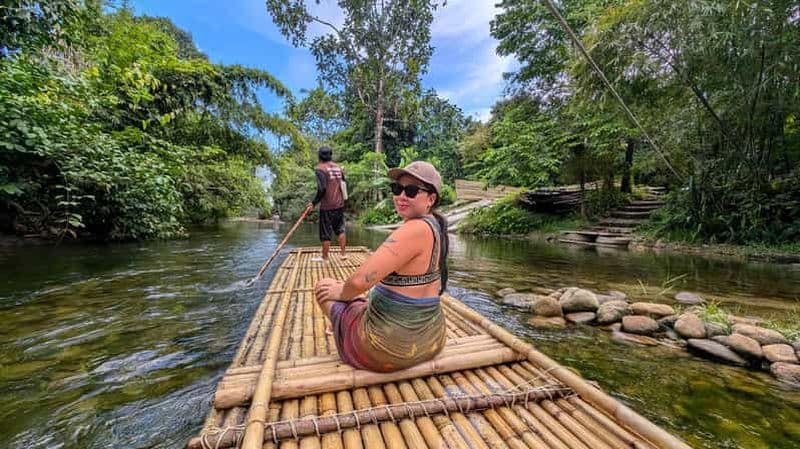 Krabi : rafting sur bambou, quad et visite privée des tortues marines à Khao Lak