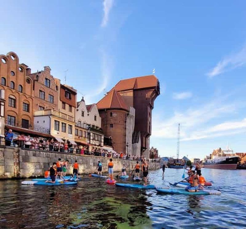 Gdansk : excursion en planche à pagaie (Stand-Up Paddleboard)