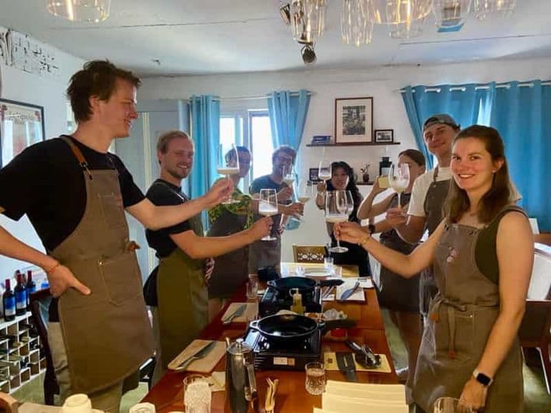 Séoul : Cours de cuisine sur les plats à base de kimchi avec accompagnement de vin