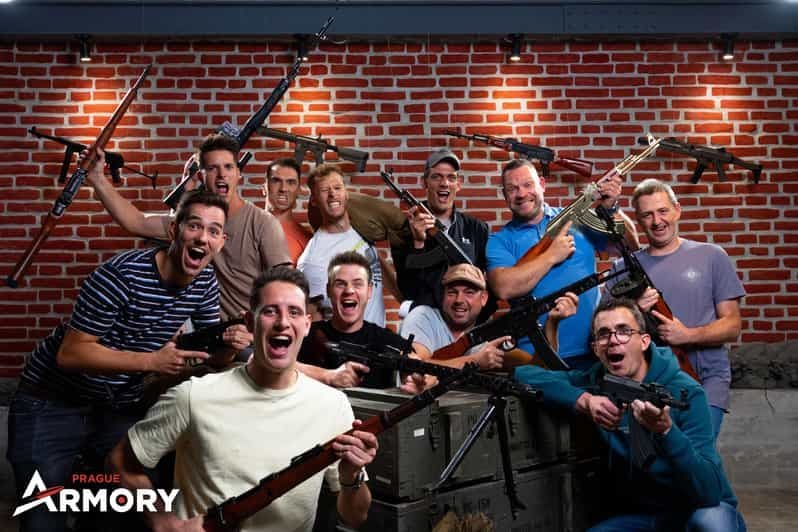 Prague : Expérience au stand de tir