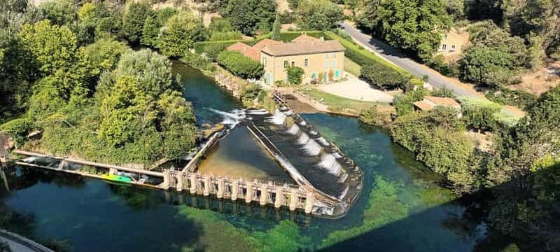 Fontaine De Vaucluse et Isle Sur La Sorgue en vélo à assistance électrique
