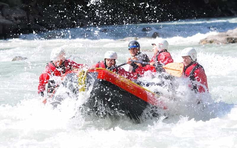 Billet Ötztal : Action Whitewater Rafting au canyon d'Imster