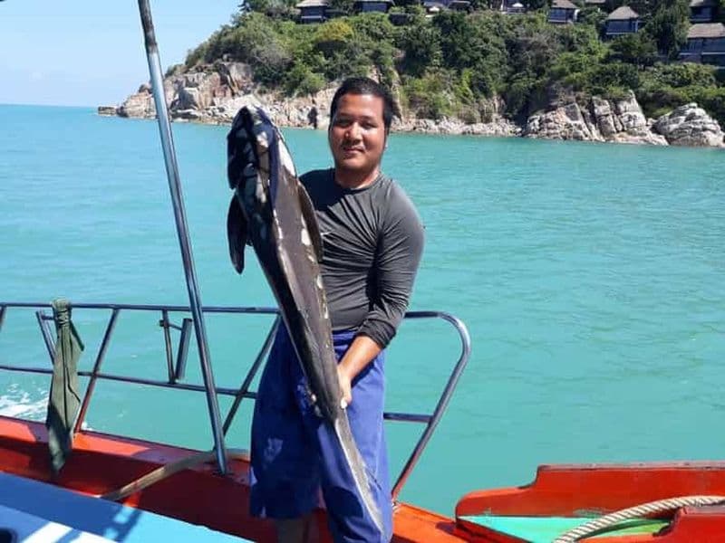 Koh Samui : excursion de pêche d'une journée en tour en bateau avec M. Tu
