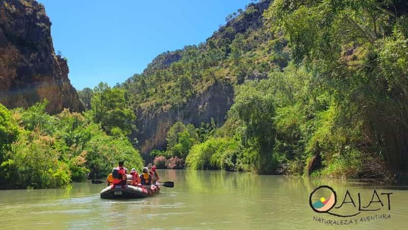 Calasparra : Descente en Rafting du Canyon d'Almadenes et Visite de 3 Grottes