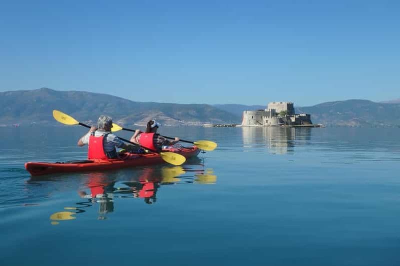 Billet Excursion en kayak vers Spinalonga, Plaka et Agios Nikolaos | Privé
