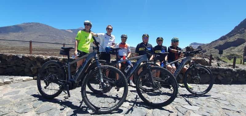 Circuit du cratère du Teide - Circuit en vélo électrique