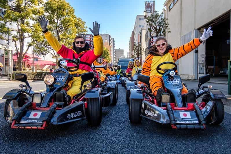 Visite de l'Est de Tokyo en Kart