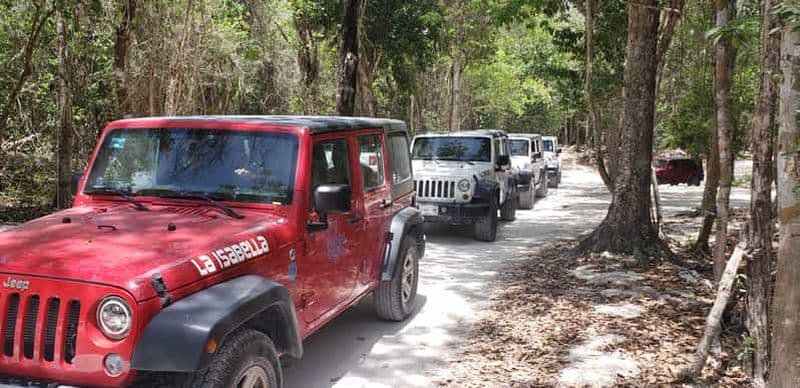 Cozumel : Excursion à terre en jeep privée