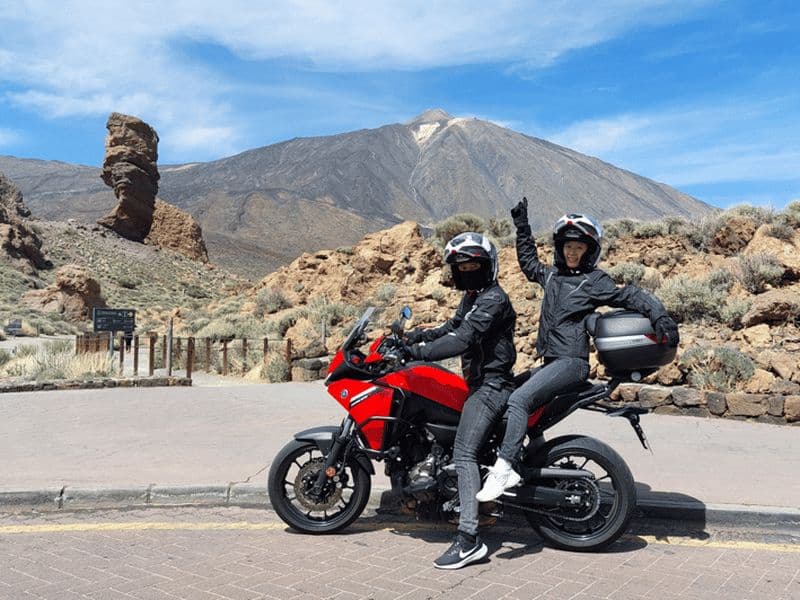 Tenerife : Visite guidée à moto - Volcan Teide