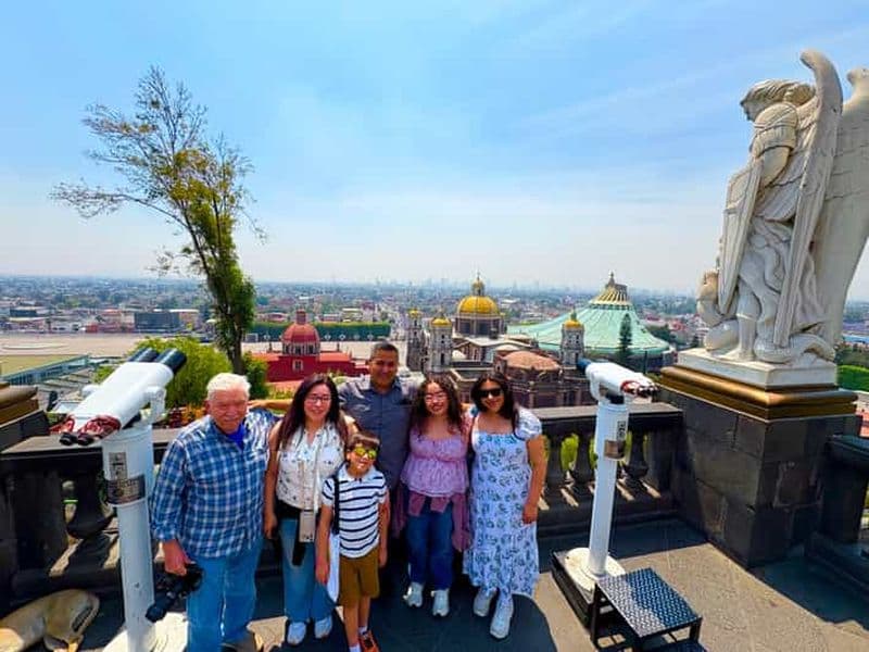 Mexico : visite guidée de la basilique Notre-Dame-de-Guadalupe