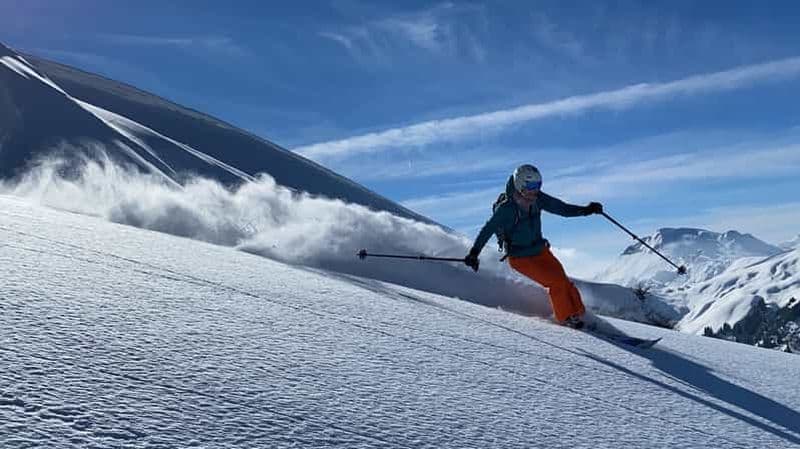 Chamonix : Journée de ski hors-piste avec un guide
