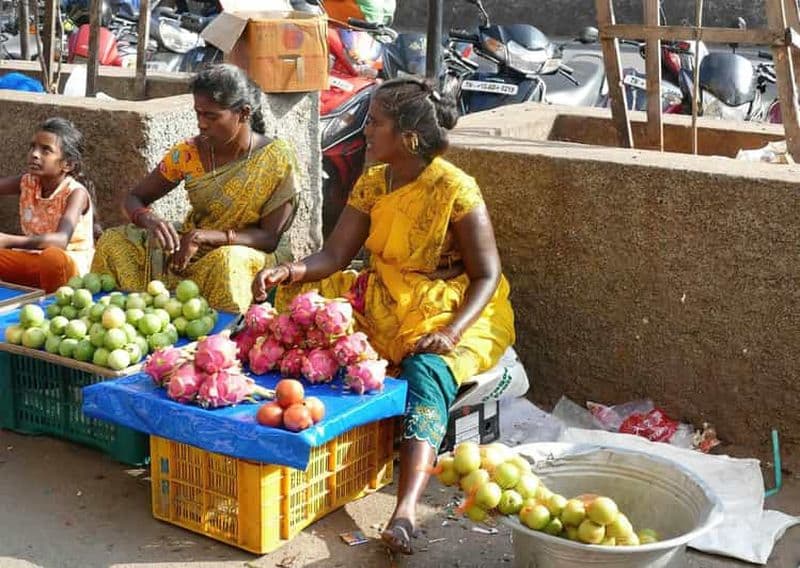 Chennai : Visite guidée à pied des marchés magiques
