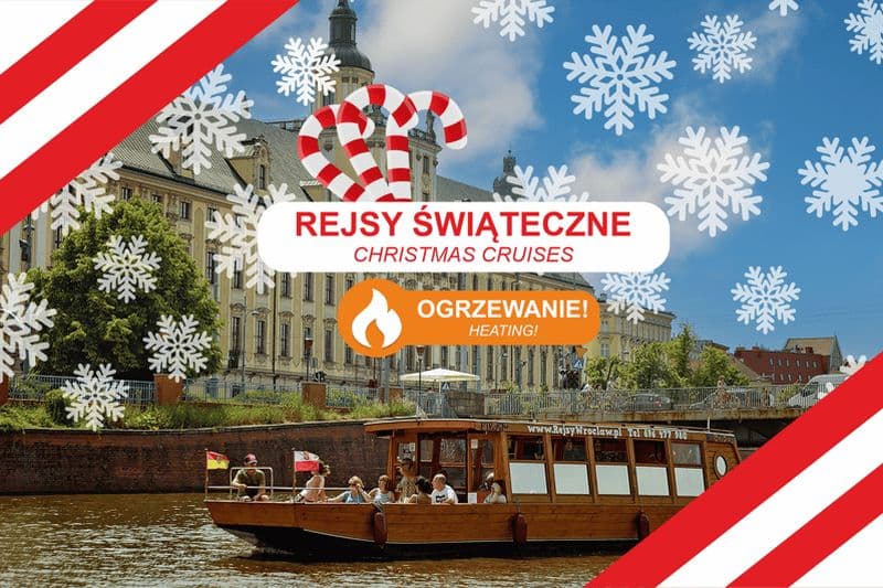 Billet Wrocław : billet pour une croisière de Noël dans la vieille ville à bord d'un navire chauffé