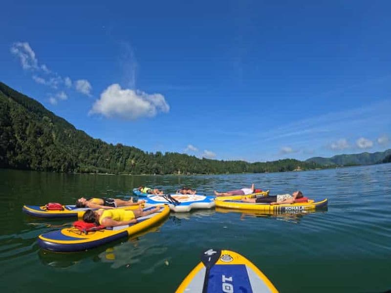 SUP Yoga dans la Lagune des Sept Villes