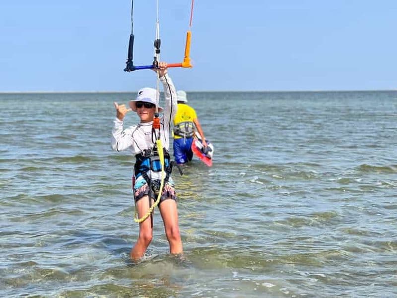 Djerba : cours d'initiation au kitesurf de 2 heures pour débutants