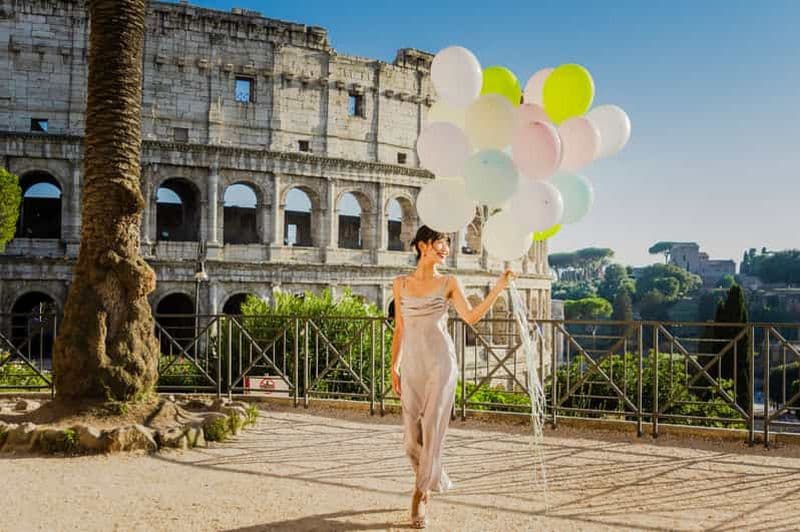 Expérience en montgolfière à Rome : Photoshoot privé