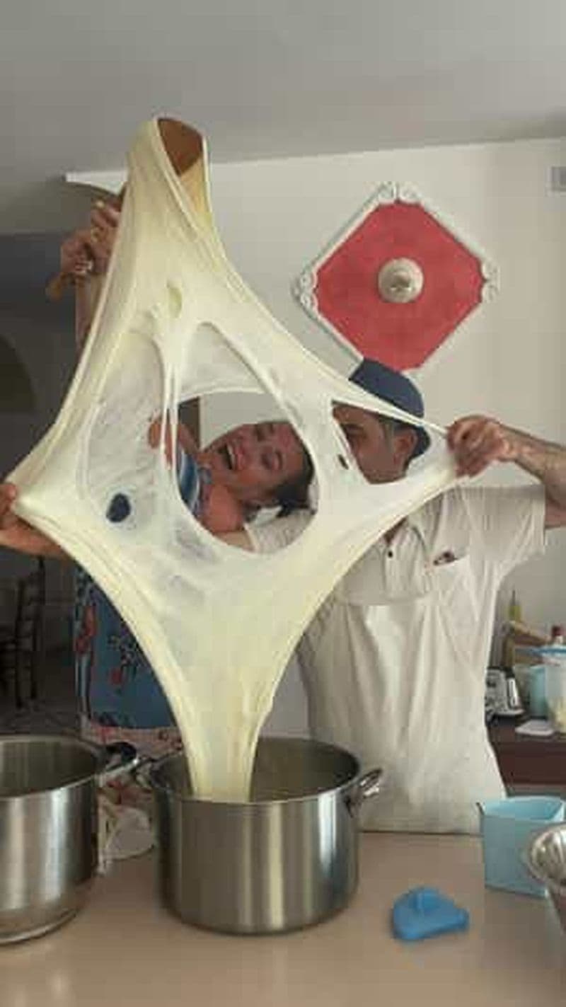 Côte amalfitaine : Cours de cuisine sur la mozzarella, les pâtes et le Tiramisù