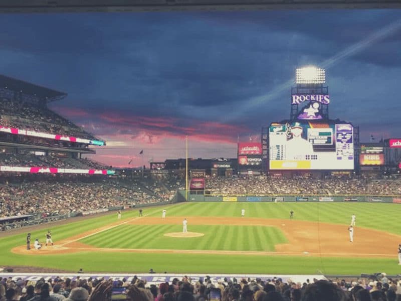 Billet Denver : Billet pour un match de baseball des Colorado Rockies au Coors Field