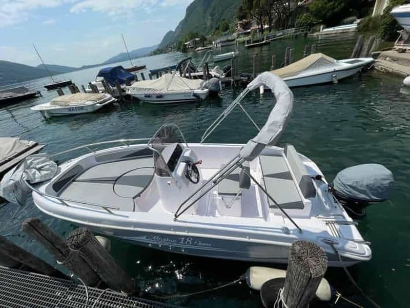 Lac d'Iseo : location de bateau pour 4 heures