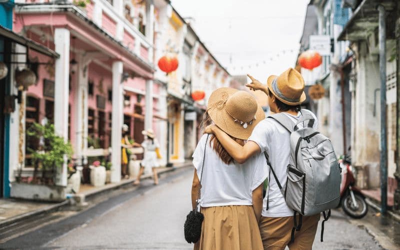 Billet Phuket : Promenade artistique dans la vieille ville et atelier de peinture sur carreaux