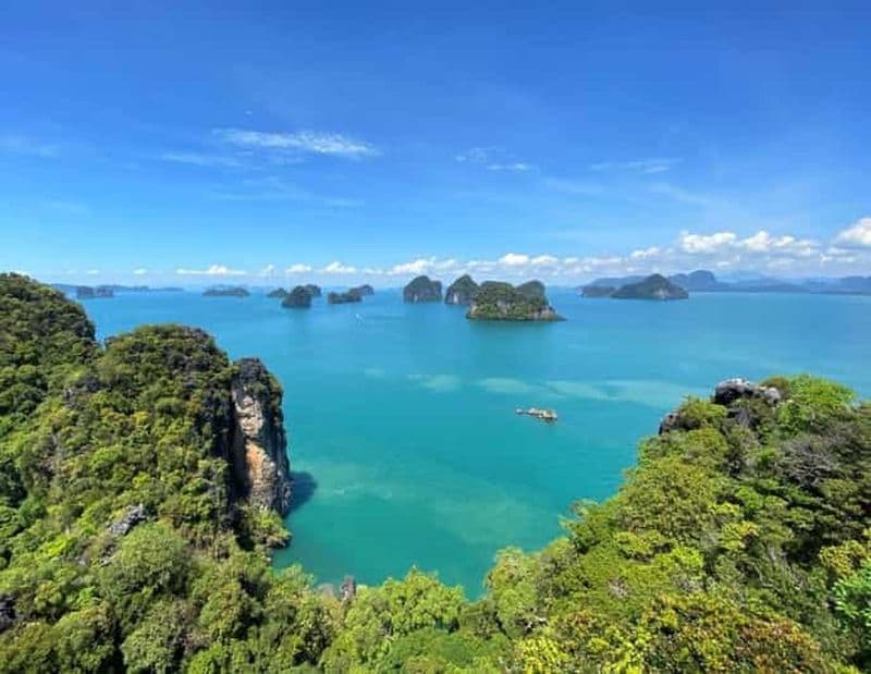 Krabi : plaisir à plein régime sur l'île de Hong en bateau à moteur avec déjeuner