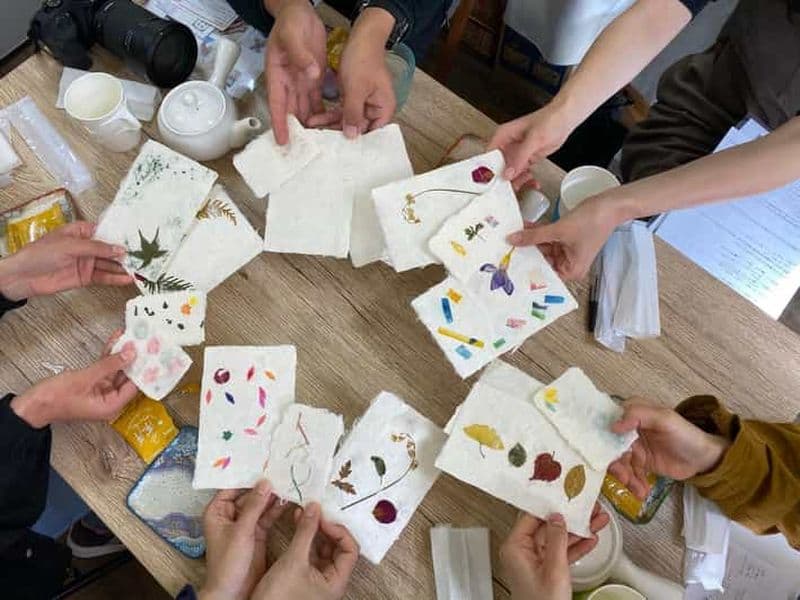 Atelier privé pour fabriquer du papier depuis 1 000 ans à Ueno