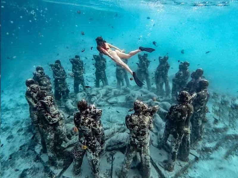 Billet Au départ de Gili Trawangan : Tour en bateau de plongée en apnée aux îles Gili
