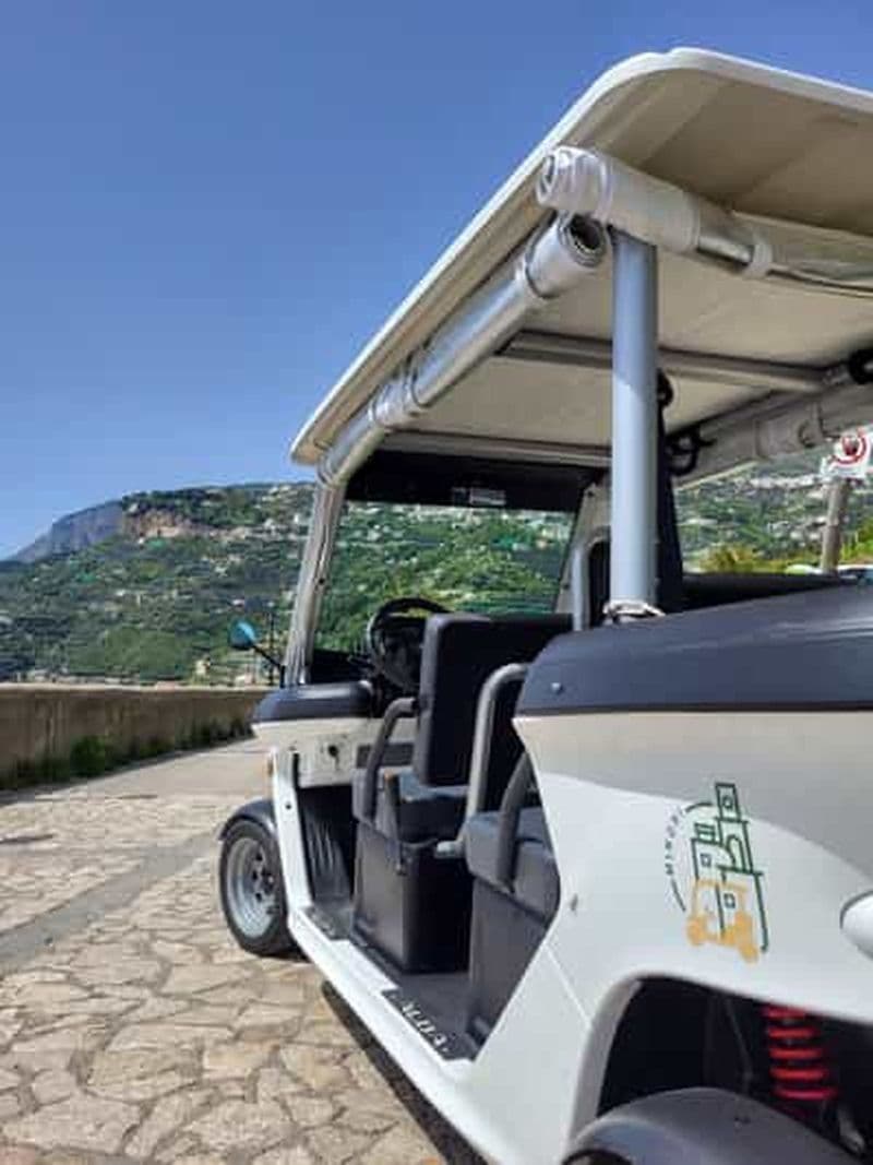 Billet Côte amalfitaine : Visite privée en voiturette de golf