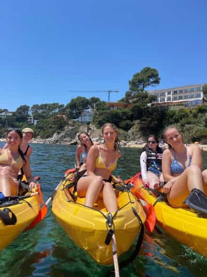 Billet Au départ de Barcelone : excursion en kayak et plongée avec tuba sur la Costa Brava avec pique-nique