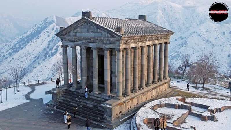 Billet Temple de Garni, Geghard, arche de Charent et pierres de symphonie