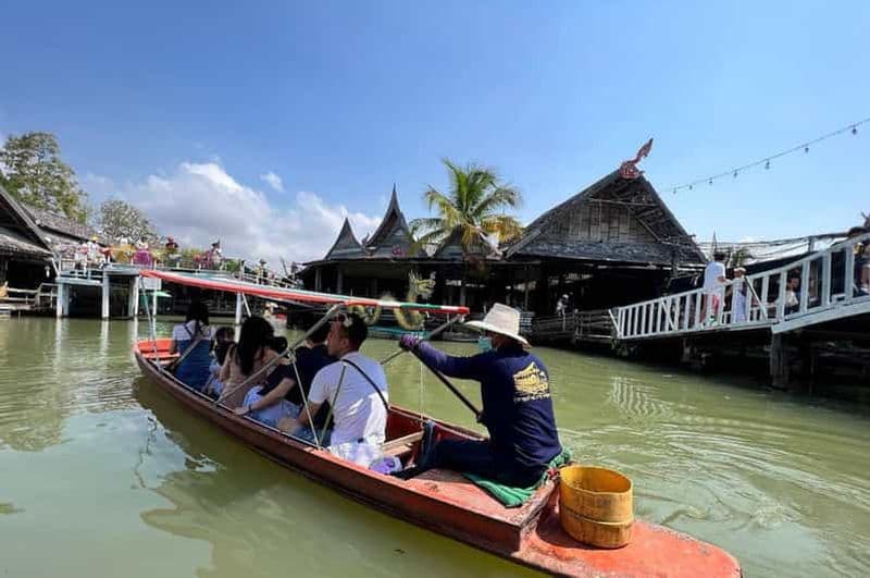 Pattaya : billet d'entrée au marché flottant