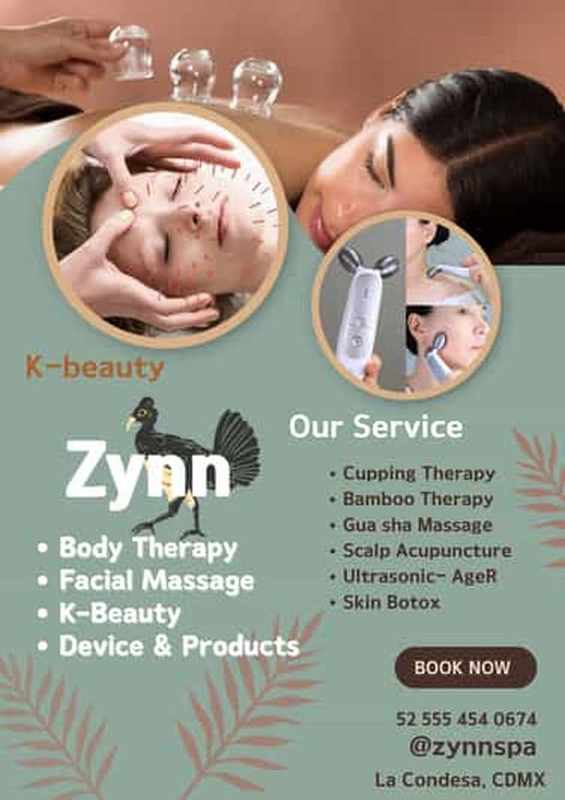 Mexico : K-Beauty Spa Zynn Traitements