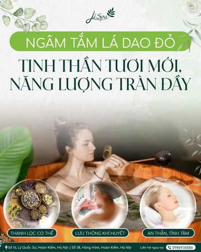 Hanoi : Service de douche à l'eau chaude à La Spa