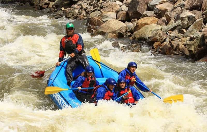 Denver: rafting intermédiaire en eaux vives dans le haut de Clear Creek